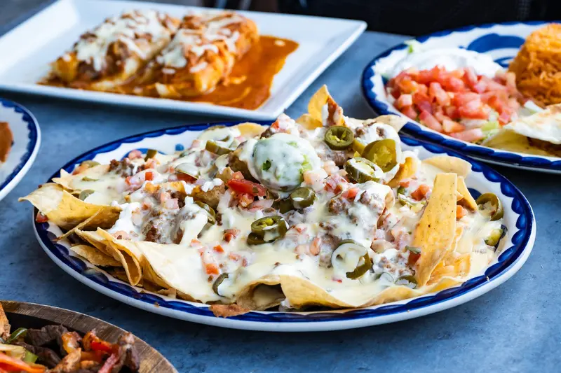 Nachos at Viva Leawood