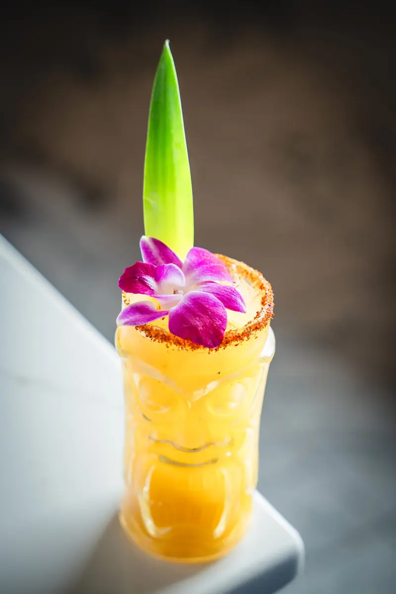 The Pineapple Habanero cocktail at Viva Wichita